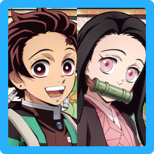 青炭治郎＆禰豆子（蓝炭治郎&祢豆子）